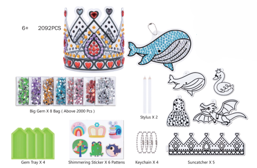 Diamantová mozaika Princezna