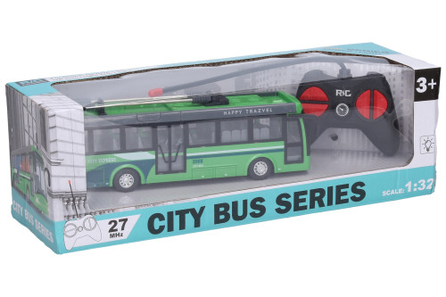 Trolejbus RC na dálkové ovládání 21 cm