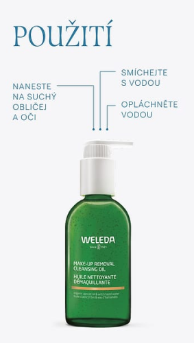 Čisticí a odličovací olej 150 ml Weleda
