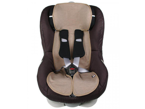 Vložka do autosedačky 9-36 merino 3D taupe