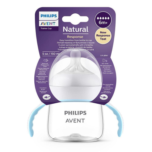 Lahvička na učení Natural Response Philips Avent 150 ml, 6 m+