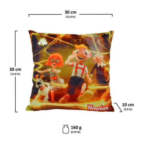 Polštář Hurvínek 30 x 30 s audio CD
