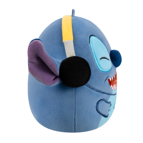 Squishmallows Disney Stitch se sluchátky, 25 cm