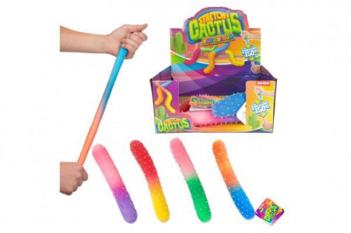 Kaktus antistresový natahovací plněný pískem 290 g silikon 24 cm
