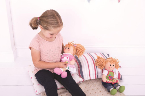 Látková panenka Lily 28 cm Bigjigs Toys