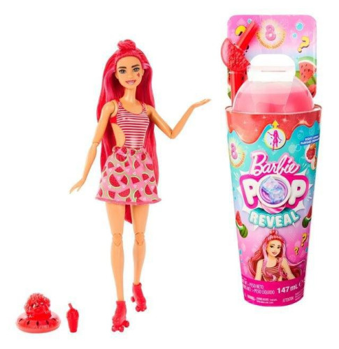 Barbie Pop Reveal Barbie šťavnaté ovoce - melounová tříšť