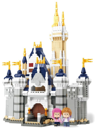 Stavebnice mini Pohádkový hrad 1 274 ks Koco