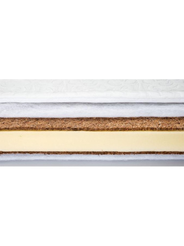 Matrace SENSILLO kokos-molitan-kokos 120x60 cm Classic