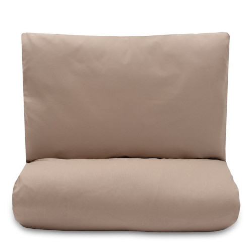 Bavlněný set do postýlky s výplní 90 x 120 cm cappuccino New Baby