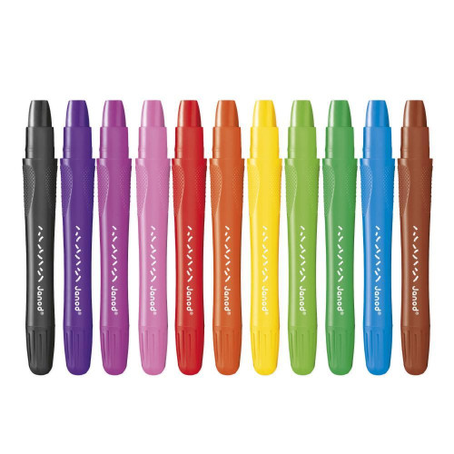 Colorino Gelové pastelky omyvatelné 10 ks Janod