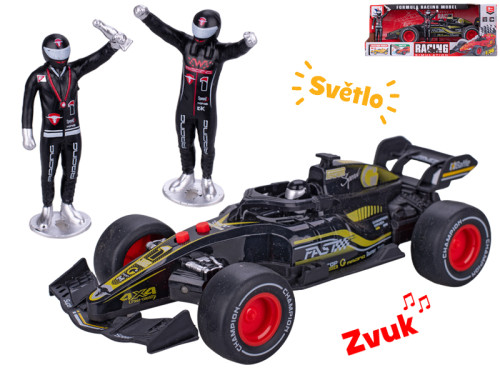 Formule 19 cm na setrvačník na baterie se světlem, zvukem a piloty 2 ks