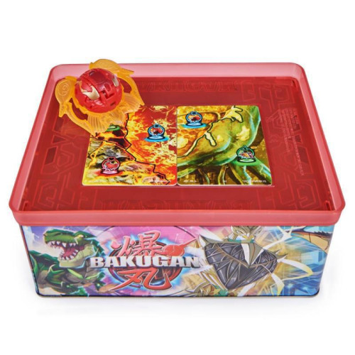 Bakugan sběratelská plechová kravice S6