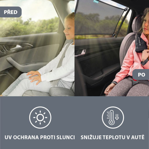 Flexibilní sluneční clona do auta Zopa