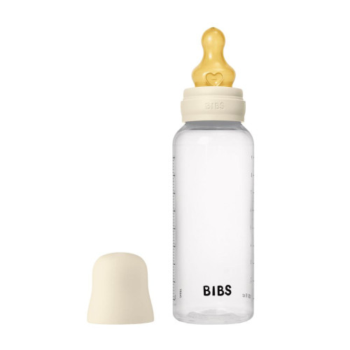 Antikoliková láhev s kaučukovým dudlíkem 270 ml Bibs