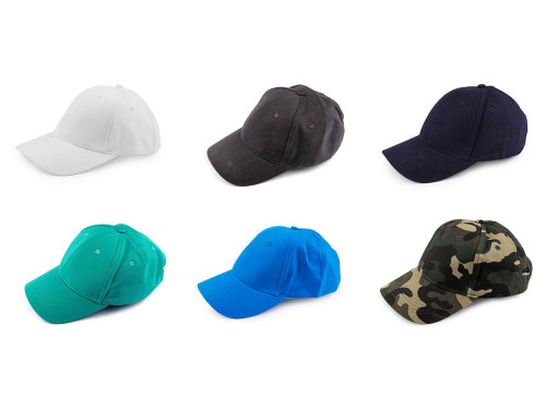 Bavlněná kšiltovka unisex vhodná k dozdobení