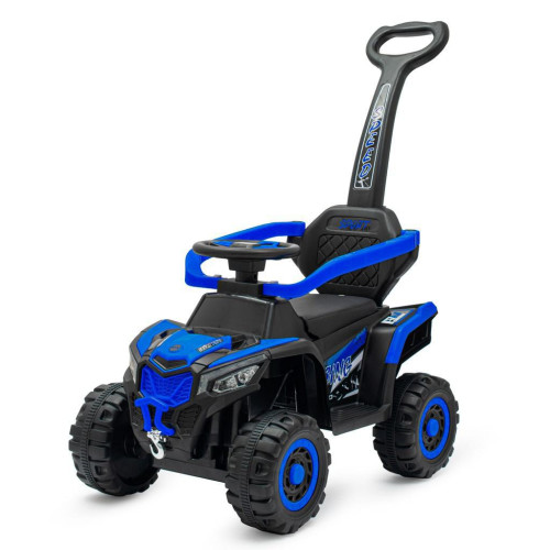 Dětské elektrické odrážedlo Baby Mix Ruggy s vodící tyčí