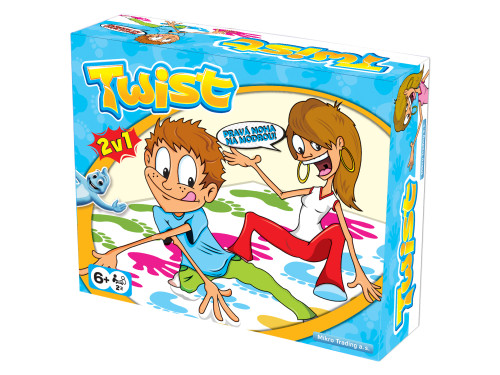 Společenská hra Twist 6+ v krabičce