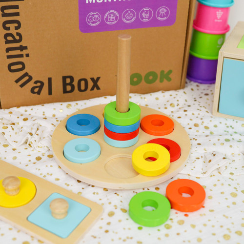 Edukační box Midi 13–18 měsíců 6 ks