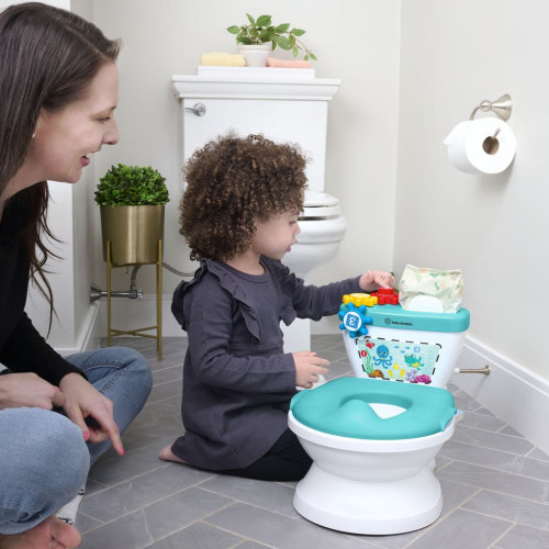 Toaleta dětská se zvukem 2 v 1 Geared for Success™ 18 m+ Baby Einstein