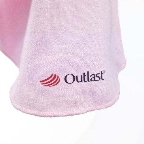 Kšiltovka tenká pirát Outlast®s UV faktorem 50+, růžová baby/růžová baby kytičky