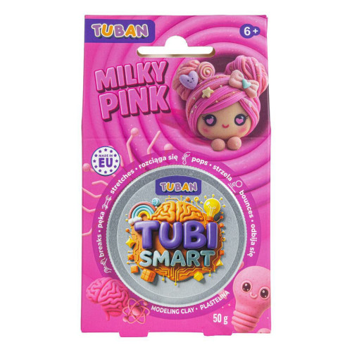 Modelovací hmota Milky Pink 50 g Tubi Smart