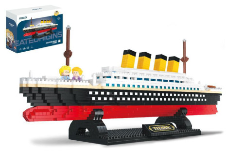 Stavebnice mini Koco Titanic 1510 ks