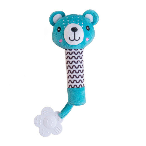 Pískátko/kousátko plyš 25 cm 0 m+ Babyted