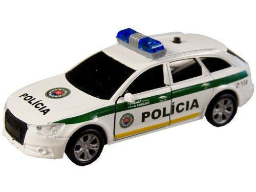 Auto záchranné zdravotné služby a policie