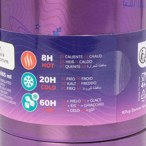 Termoláhev 665 ml nerezová K-Pop Demon Hunters