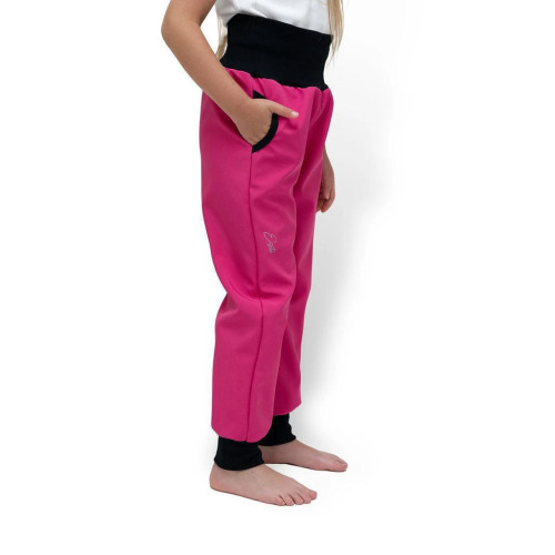 Rostoucí softshellové kalhoty Sport Raspberry pink Esito