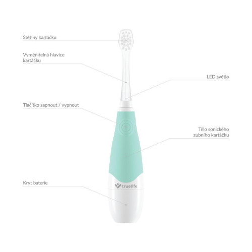 Sonický zubní kartáček TrueLife SonicBrush Baby G