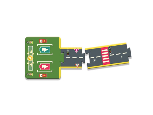 Gigant puzzle Závodní dráha Crazy Motors 26 ks Djeco