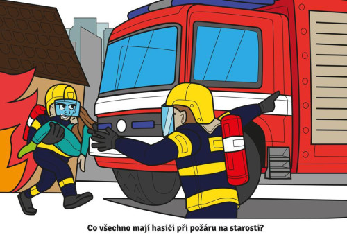 Omalovánky Záchranáři - Do akce!