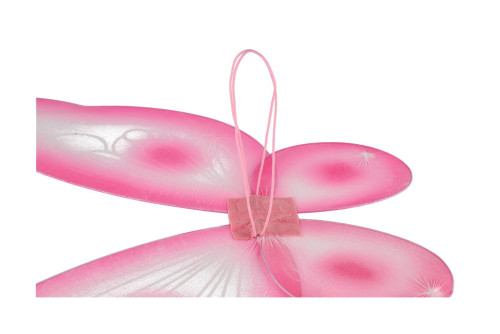 Křídla motýlí s hůlkou nylon na karneval