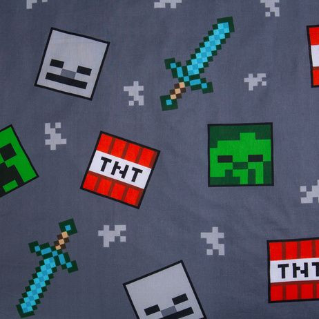 Povlečení Minecraft "We Got This" 140 x 200, 70 x 90 cm Jerry Fabrics