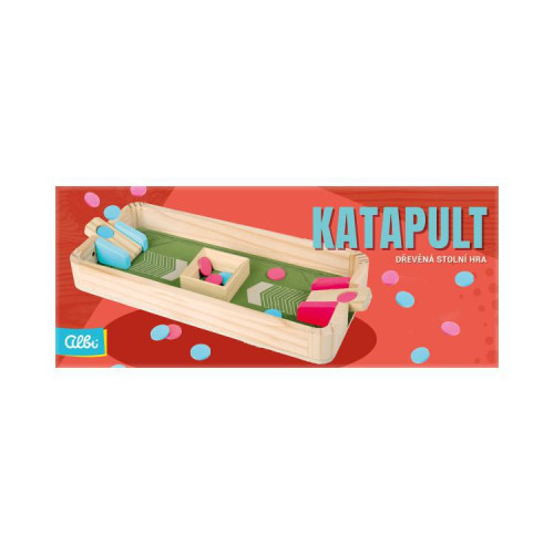 Katapult - Dřevěná stolní hra Albi