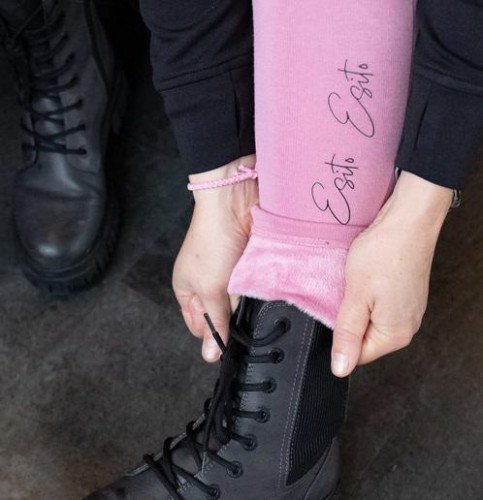 Dámské zateplené legíny Warmkeeper Cyclamen pink Esito