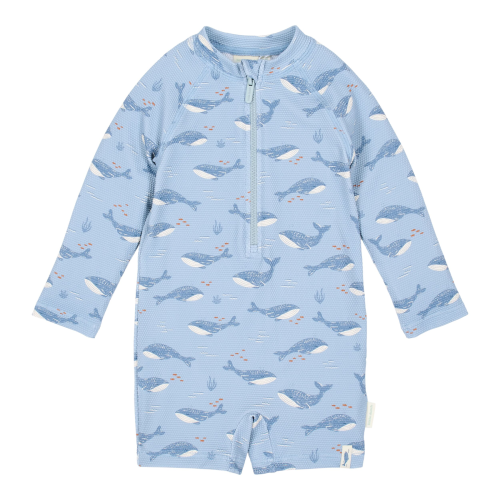 Plavky dlouhý rukáv Ocean Splash UPF 40+ Little Dutch