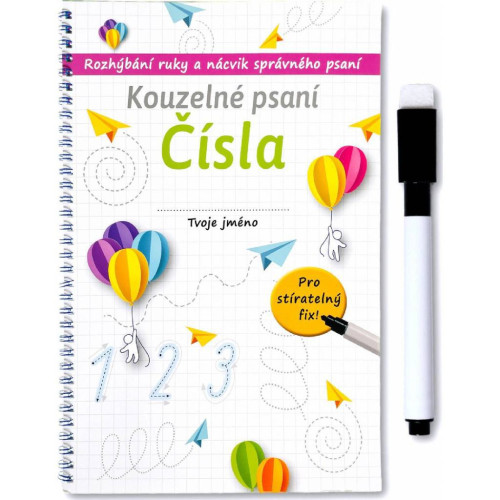 Kouzelné psaní Čísla + fix
