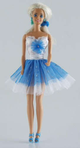 Šaty pro panenky jako je Barbie a podobně velké