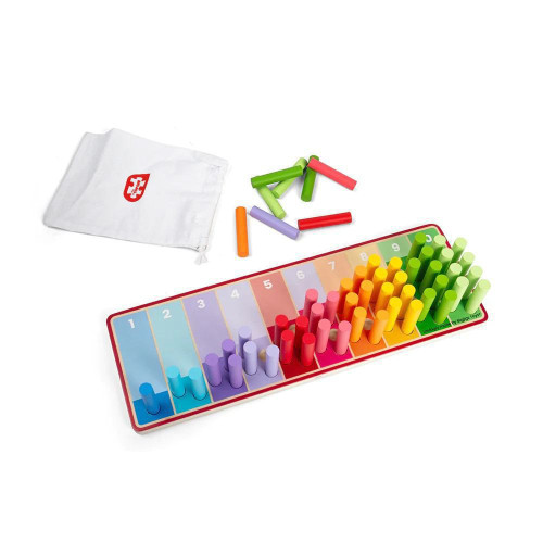 Duhové počítací tyčinky Bigjigs Toys