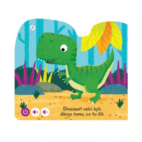 ALBI Kouzelné čtení Minikniha s výsekem - Dinosaurus