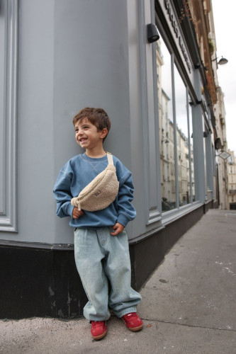 Teddy Hearts Mini Fanny pack - ledvinka Studio Noos
