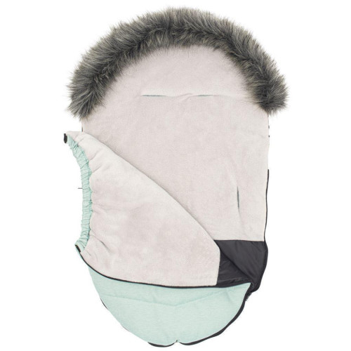 Dětský fusak New Baby s kožíškem