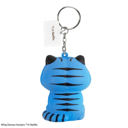 Squishy klíčenka Derpy Tiger K-pop Demon Hunters
