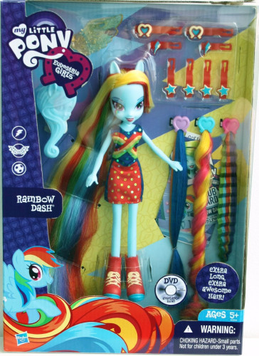 My Little Pony Equestria girls česací panenka