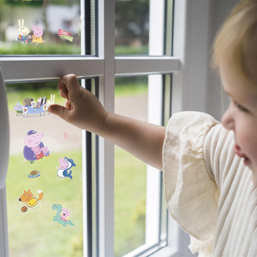 Okenní dekorace Peppa Pig Totum