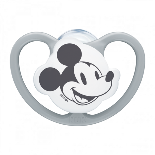 Silikonové šidítko Dudlík Space Disney Mickey Mouse Vel. 6-18 m Nuk