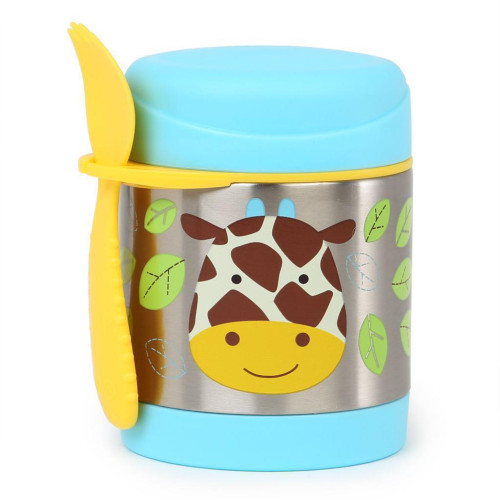 Termoska na jídlo se lžičkou/vidličkou Zoo 3 r+ 325 ml Skip Hop
