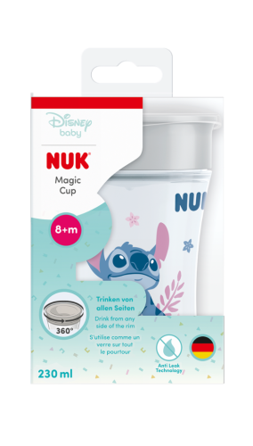 Dětský hrníček 360° Disney Stitch Magic Cup 230 ml Nuk